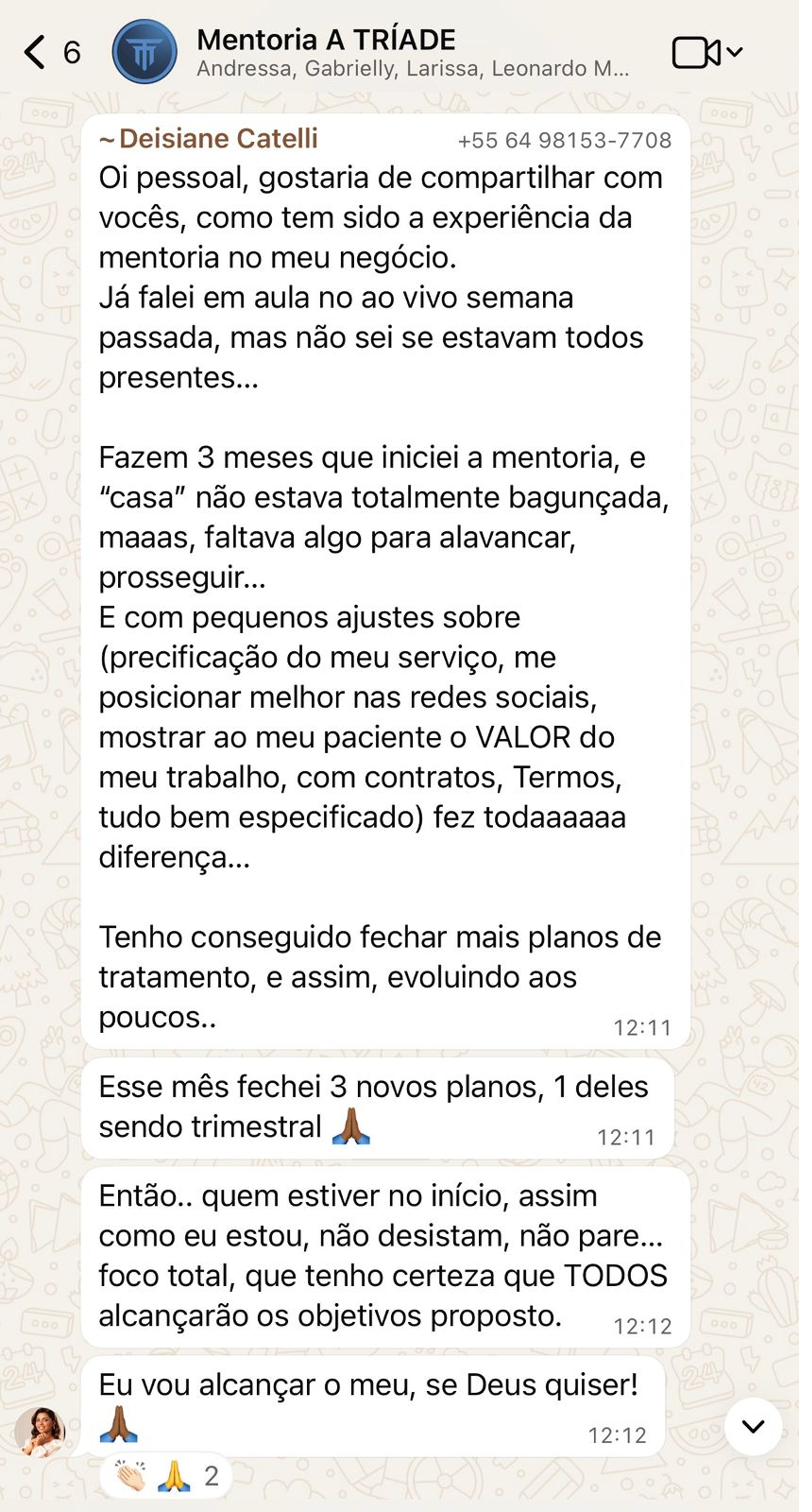 Depoimento Deisiane Catelli